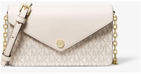 michael kors small envelope crossbody|Small Logo Envelope Crossbody Bag .